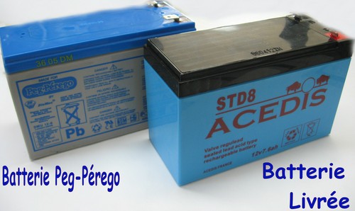Peg perego batterie - perego, 12v