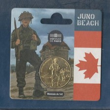 MONNAIE 1/4 €  80 ANS DU