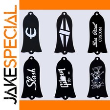 JakeSpecial – Black Bell-Shaped Guitar Cover Plates for Gibson Models