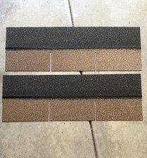 New Tan Algae Resistant 3-Tab Roofing Shingles Set of 7