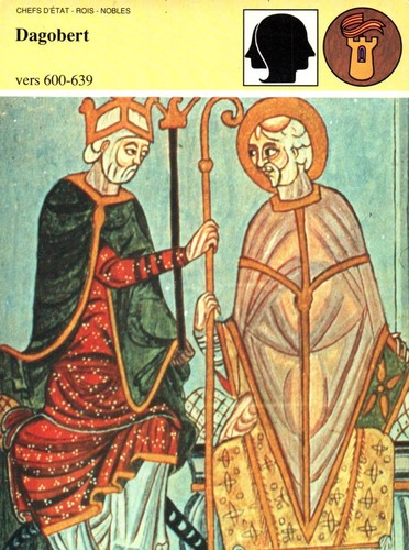 Fiche histoire dagobert - histoire, :