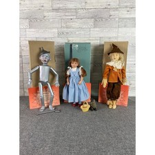 Kish & Co WIZARD Of OZ Collector Set DOROTHY Tin Man Scarecrow 1993 Limited 950
