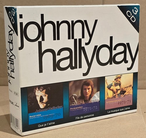 Johnny hallyday box 3 cd - johnny,