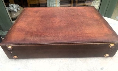 Attaché case vintage marron - vintage,