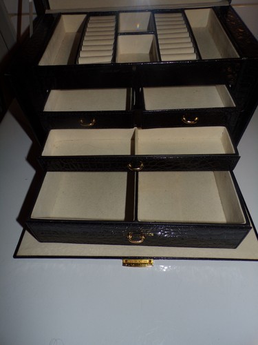 Boîte bijoux vanity façon - bijoux,