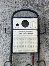 serie de 3 toles DLG tableaux de bord michelin compresseur gonfleur deco garage 