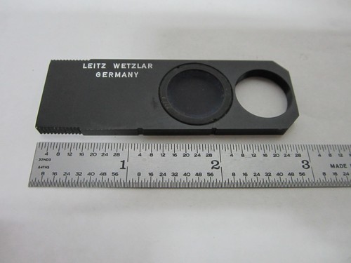 Microscope slide leitz - leitz, wetzlar