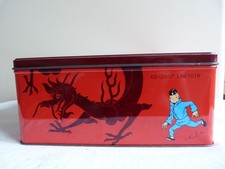 Boite métal Tintin  Le lotus