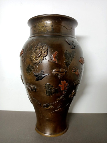Ancien vase japonais - ancien, en