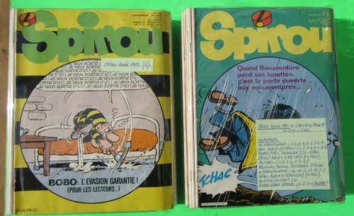 Spirou fascicules annee - fascicules,