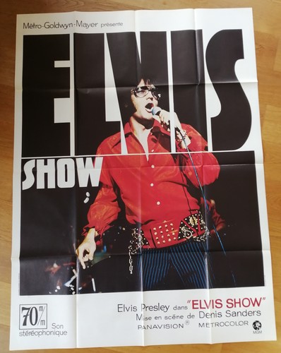 Elvis presley show - presley, affiche