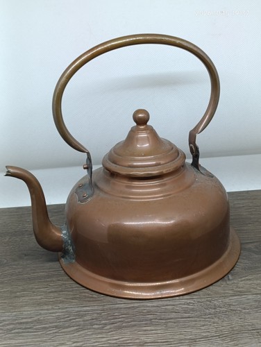 Bouilloire ancienne cuivre - bouilloire,