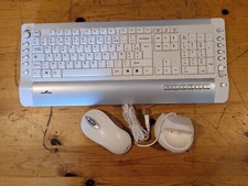 Clavier + Souris Wireless FR BLUESTORK MultiMedia Blanc AZERTY