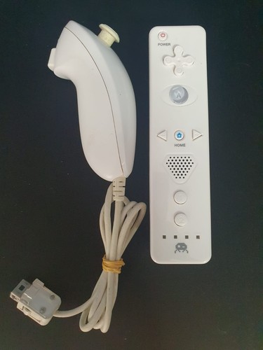 Wiimote blanche nunchuk - blanche,