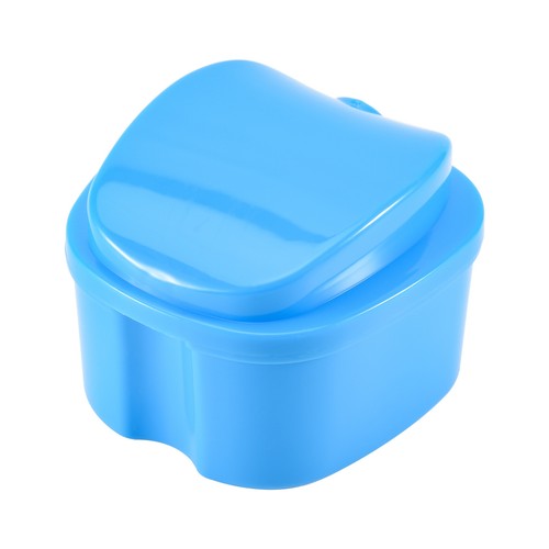 Bleu cas dentier coupe - de, de