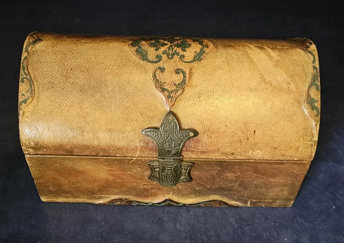 Ancien coffret écrin boite - , à