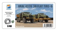 URAL 4320  3D FLAT TIRE×4  -