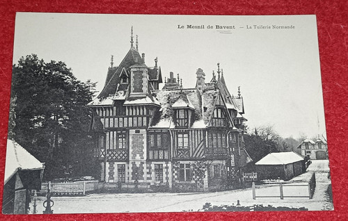 Cpa mesnil de bavent - mesnil,