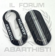 Abarth Clé Couverture Carbone