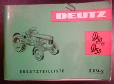 Deutz Tractor D50S + D55 Spare