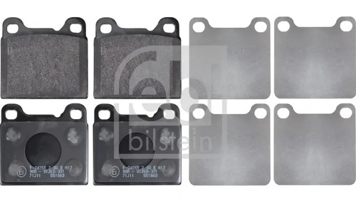 Plaquettes frein essieu - plaquettes, de