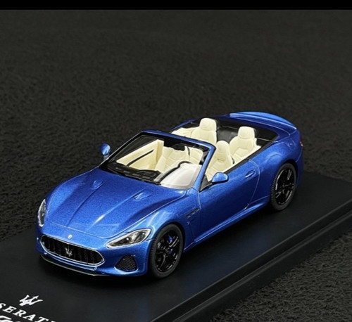 Maserati grancabrio bleu 2019 - maserati,