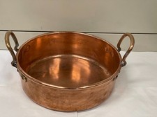 Beautiful Antique Copper Jam Basin/Antique Copper Jam Basin - 3.3kg