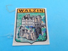 ECUSSON PATCH BELGIQUE  WALZIN CHATEAU CASTLE