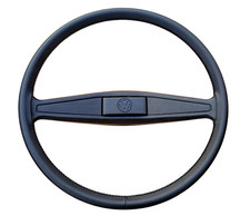 VW VOLKSWAGEN T2 T3 T4 CARAVELLE TRANSPORTER STEERING WHEEL LEATHER Ø 45 CM NEW