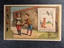 CHROMO CHICOREE PAUL MAIRESSE FABLE THE FOX AND THE RAVEN - 59724