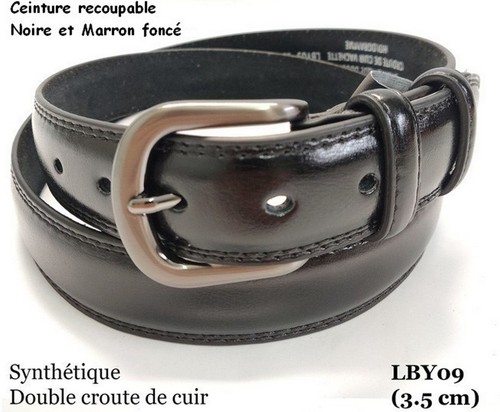 Ceinture homme femme noire - ceinture,