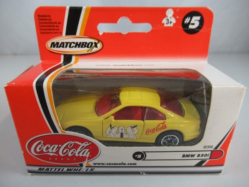 Matchbox bmw 850i coca - bmw,