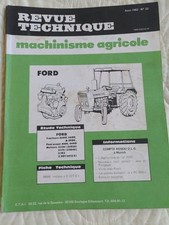 REVUE TECHNIQUE TRACTEUR FORD