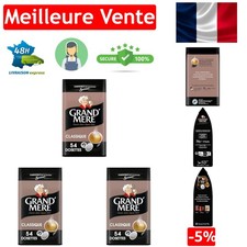 Grand Mère Café 54 Dosettes Classiques Compatibles Senseo - Torréfaction Moyenne