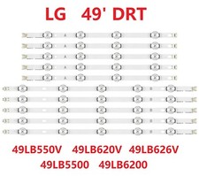 KIT 10 LED LG INNOTEK DRT 3.0 49" 49LB550V 49LB620V 49LB626V 49LB5500 49LB6200