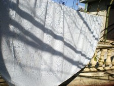 nappe vintage en voile en