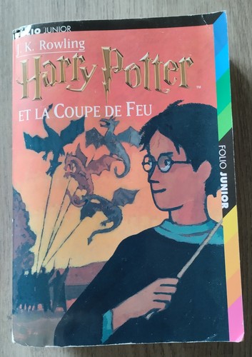 Livre harry potter coupe - potter, la