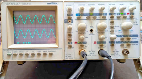Oscilloscope metrix 8627 - ox,