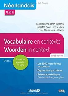 Néerlandais vocabulaire en - vocabulaire,
