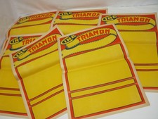 CINE TRIANON  Cinéma : Lot 6 Anciennes Affiches Ephémères Programmes pour Films