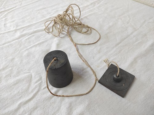 Ancien fil plomb acier - ancien,