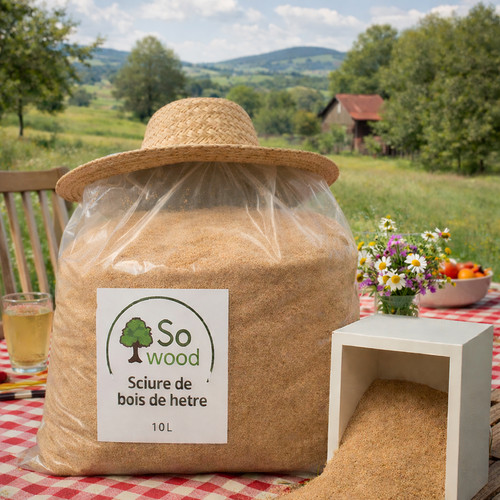 Sciure hêtre pour - sciure,