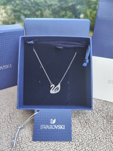 Collier swarovski cygne bleu - swarovski,