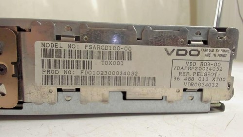 Autoradio peugeot 206 phase - peugeot, 1