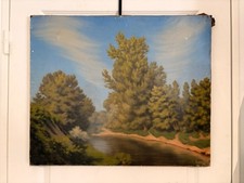 Tableau Peinture Huile Toile