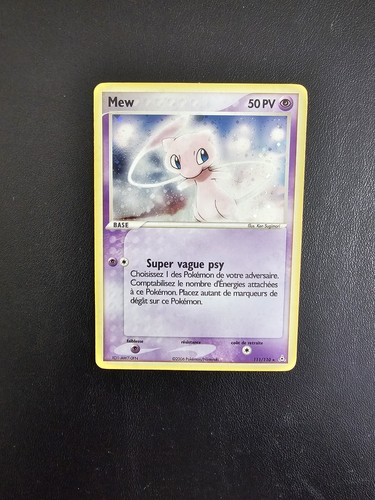 Carte pokemon mew 111 110 - carte,