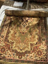 Beau tapis ancien pure laine fait main avec pour dimensions : 83x160 cm…