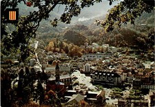 Ax-les-Thermes, Ariege department, France, thermal spa, winter sports Postcard