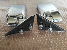 BMW E12, E28 LEFT & RIDE SIDE, PAIR MIRROR, CHROME,HARD TO FIND,NEW, FREE SHIPP.