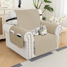 Housse Fauteuil 1 Place Housse de Canapé Imperméable Housse Canapé Reversible...